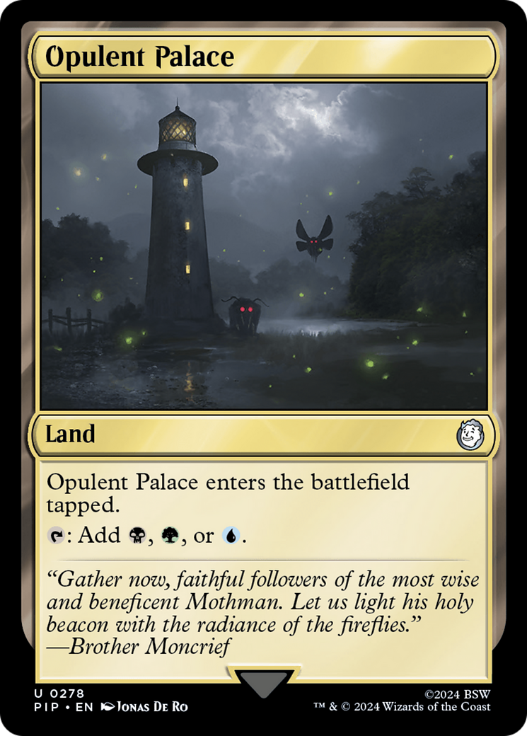 Opulent Palace (PIP-278) - Fallout - Premium MTG Single from Wizards of the Coast - Just $0.26! Shop now at Game Crave Tournament Store