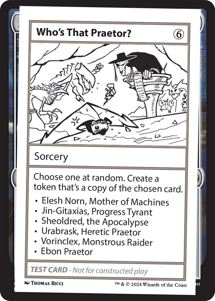 Who's That Praetor? (MB2-270) - Mystery Booster 2 - Premium MTG Single from Wizards of the Coast - Just $0.32! Shop now at Game Crave Tournament Store