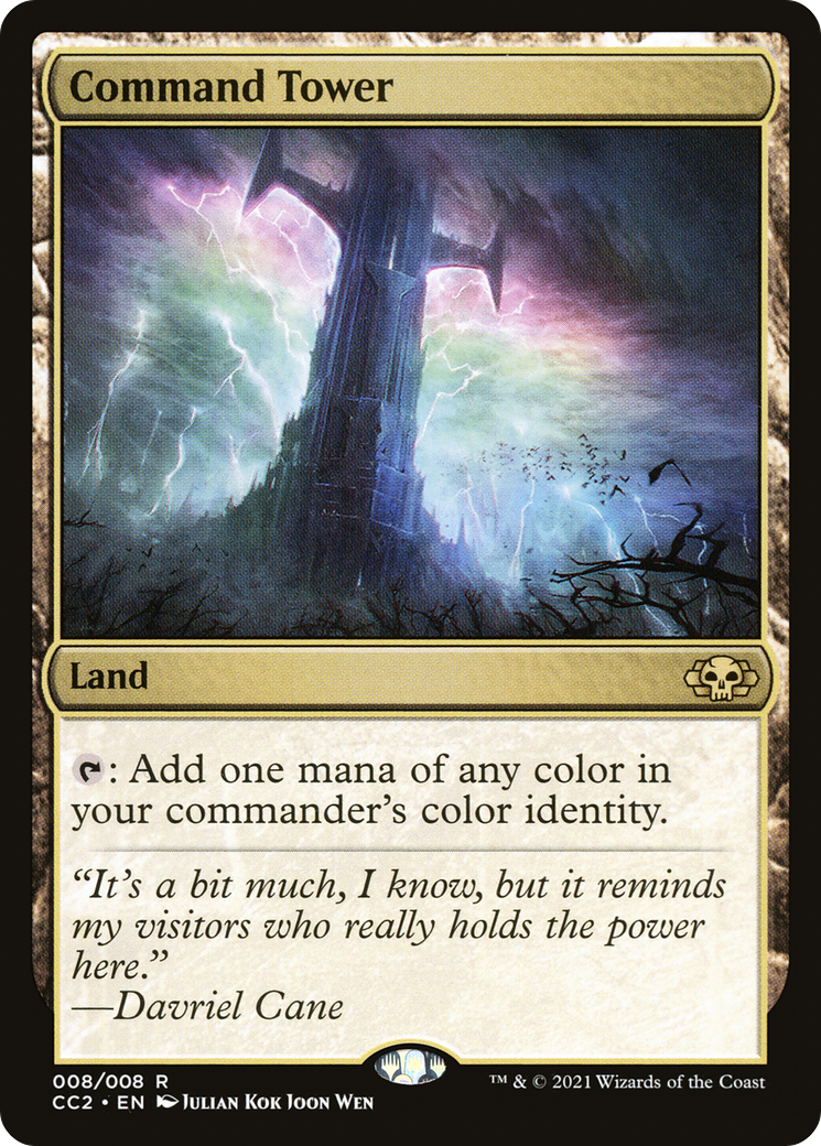 Command Tower (CC2-008) - Commander Collection: Black - Premium MTG Single from Wizards of the Coast - Just $0.72! Shop now at Game Crave Tournament Store
