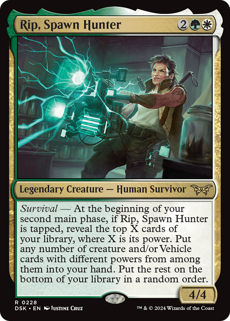Rip, Spawn Hunter (DSK-228) - Duskmourn: House of Horror - Premium MTG Single from Wizards of the Coast - Just $0.25! Shop now at Game Crave Tournament Store
