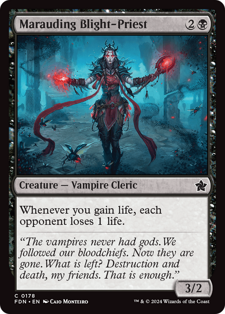 Game Crave Tournament Store - Marauding Blight-Priest (FDN-178)