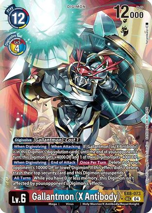 Gallantmon (X Antibody) (Alternate Art) (EX8-073) - Chain of Liberation Foil - Premium Digimon Single from Bandai - Just $53.99! Shop now at Game Crave Tournament Store