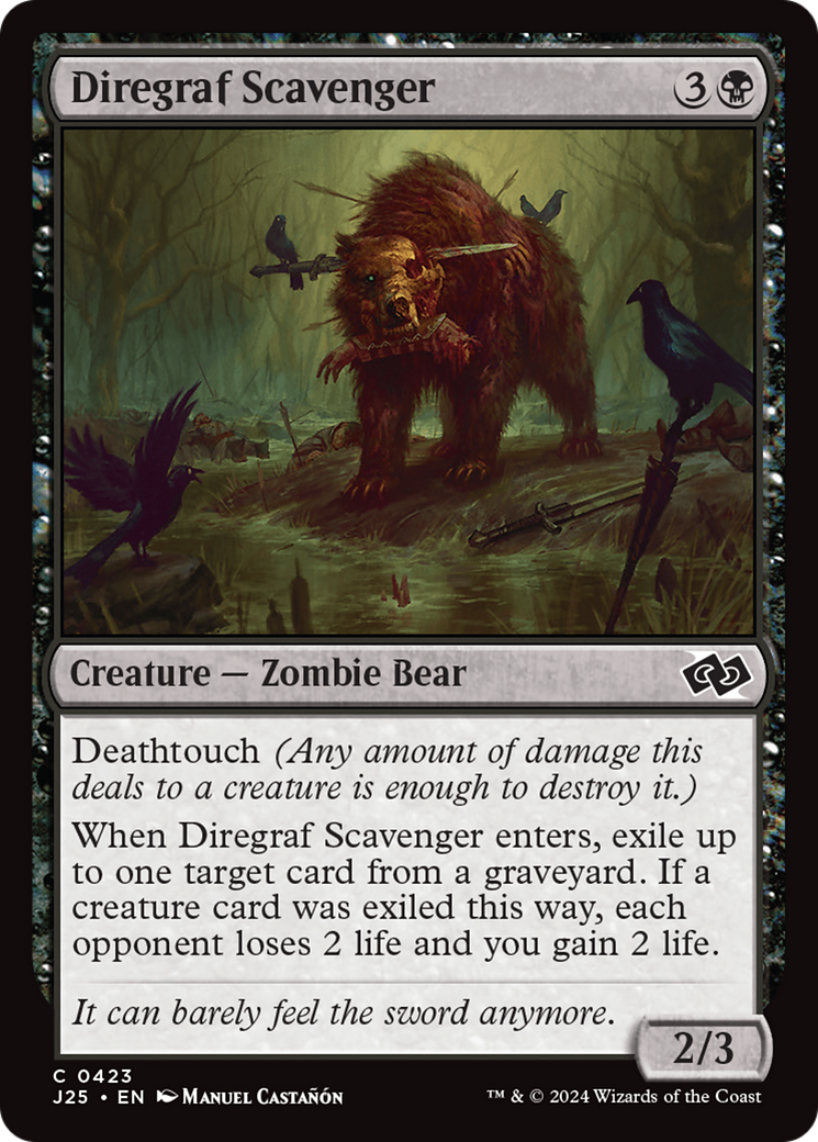 Diregraf Scavenger (J25-423) - Foundations Jumpstart - Premium MTG Single from Wizards of the Coast - Just $0.25! Shop now at Game Crave Tournament Store