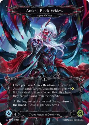 Arakni, Black Widow (Marvel) (HNT003) - The Hunted