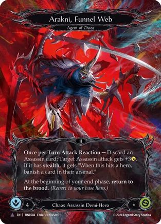 Arakni, Funnel Web (Marvel) (HNT004) - The Hunted