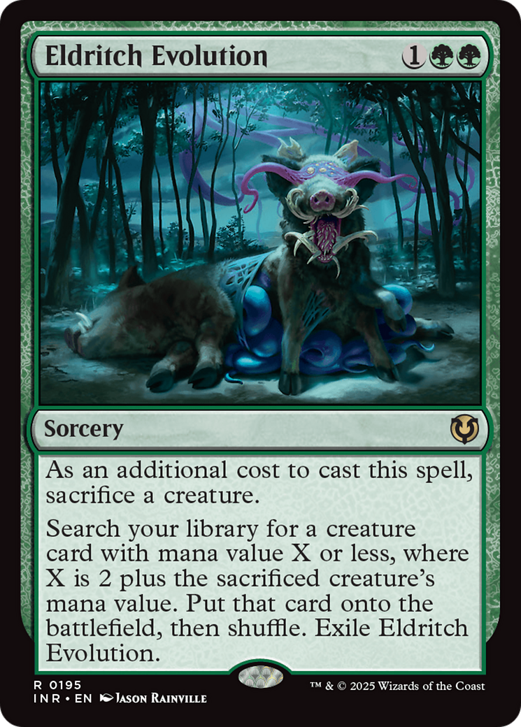 Eldritch Evolution (-195) - Innistrad Remastered Foil - Premium MTG Single from Wizards of the Coast - Just $1.38! Shop now at Game Crave Tournament Store