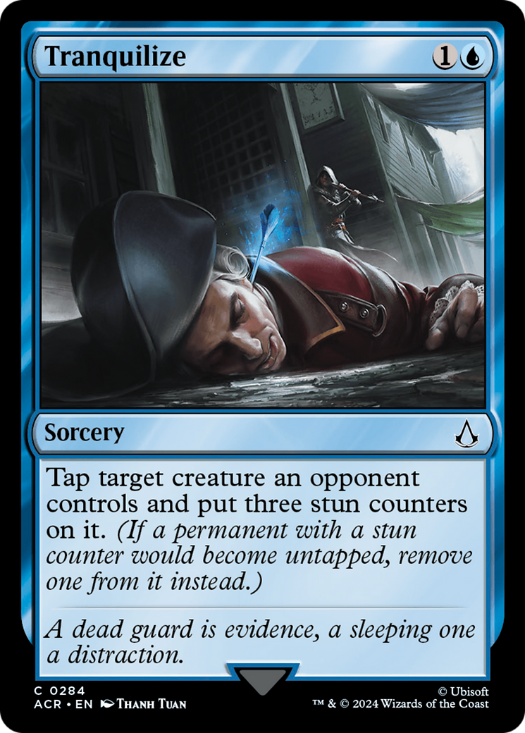 Tranquilize (ACR-284) - Assassin's Creed - Premium MTG Single from Wizards of the Coast - Just $0.25! Shop now at Game Crave Tournament Store