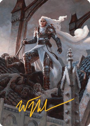 Thalia, Heretic Cathar Art Card (Gold-Stamped Signature) (-002) - Innistrad Remastered - Premium MTG Single from Wizards of the Coast - Just $0.92! Shop now at Game Crave Tournament Store