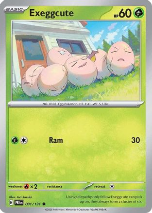 Exeggcute 1 - SV Prismatic Evolutions