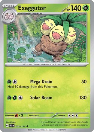 Exeggutor 2 - SV Prismatic Evolutions