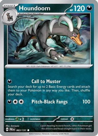 Houndoom 63 - SV Prismatic Evolutions