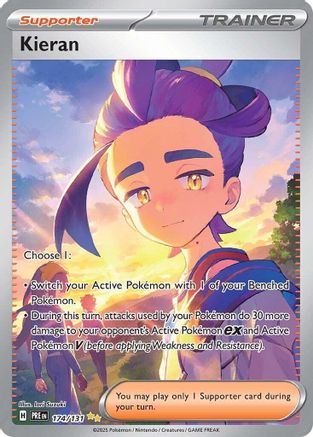 Kieran - 174/131 - SV Prismatic Evolutions Holofoil