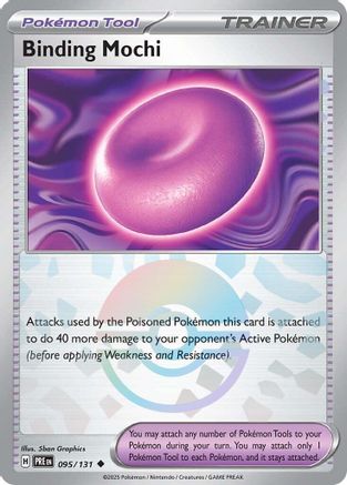 Binding Mochi 095 (Poke Ball Pattern) - SV Prismatic Evolutions Holofoil
