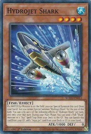 Hydrojet Shark (SUDA-EN013) - Supreme Darkness 1st Edition - Premium Yugioh Single from Konami - Just $0.25! Shop now at Game Crave Tournament Store
