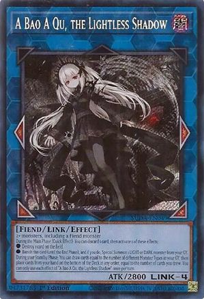 A Bao A Qu, the Lightless Shadow (SUDA-EN049) - Supreme Darkness 1st Edition - Premium Yugioh Single from Konami - Just $18.65! Shop now at Game Crave Tournament Store