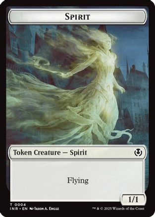 Spirit // Human (0002) Double-Sided Token (-2 // 4) - Innistrad Remastered Foil - Premium MTG Single from Wizards of the Coast - Just $0.13! Shop now at Game Crave Tournament Store