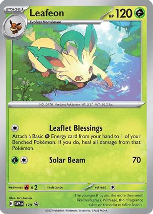 Leafeon - 170 170 - SV Scarlet & Violet Promo Cards Holofoil