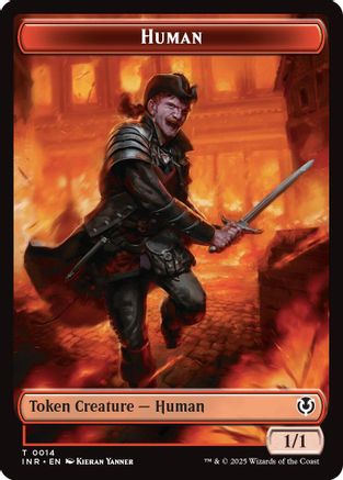 Human (0014) // Emblem - Chandra, Dressed to Kill Double-Sided Token (-14 // 24) - Innistrad Remastered - Premium MTG Single from Wizards of the Coast - Just $0.09! Shop now at Game Crave Tournament Store