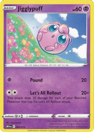 Jigglypuff 4 - McDonalds Promos 2024