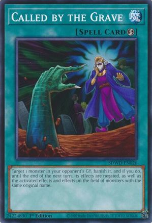 Called by the Grave (SDWD-EN026) - Structure Deck: Blue-Eyes White Destiny Unlimited