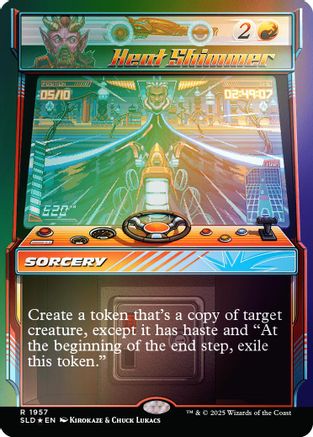 Heat Shimmer (Rainbow Foil) (SLD-1957) - Secret Lair Drop Series Foil - Premium MTG Single from Wizards of the Coast - Just $2.82! Shop now at Game Crave Tournament Store