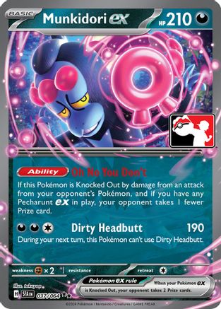 Munkidori ex - 037/064 37 - Prize Pack Series Cards Holofoil