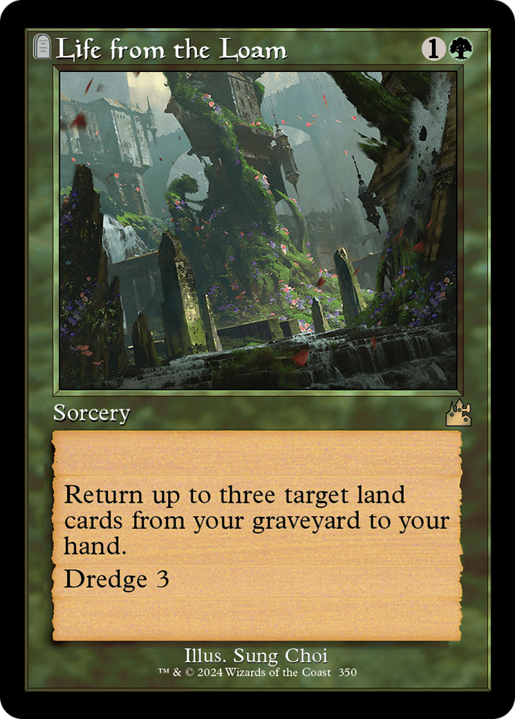 Life from the Loam (RVR-350) - Ravnica Remastered: (tombstone) - Premium MTG Single from Wizards of the Coast - Just $5.07! Shop now at Game Crave Tournament Store
