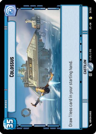 Colossus (021/262) - Jump to Lightspeed - Premium Star Wars: Unlimited Single from Fantasy Flight Games - Just $0.08! Shop now at Game Crave Tournament Store