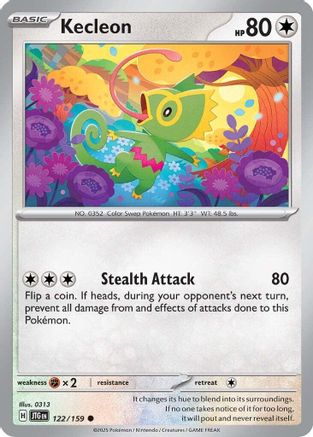 Kecleon 122 - SV09 Journey Together