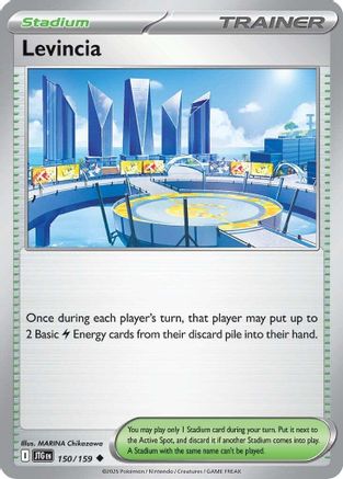 Levincia 150 - SV09 Journey Together Reverse Holofoil
