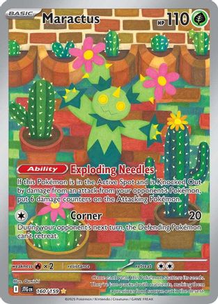 Maractus - 160/159 160 - SV09 Journey Together Holofoil