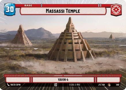 Massassi Temple // TIE Fighter (Hyperspace) (288 // T05) - Jump to Lightspeed - Premium Star Wars: Unlimited Single from Fantasy Flight Games - Just $0.09! Shop now at Game Crave Tournament Store