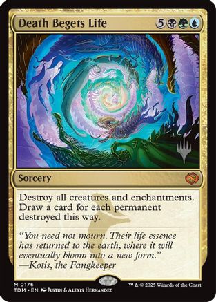 Death Begets Life (PPTDM-176) - Promo Pack: Tarkir: Dragonstorm Foil - Premium MTG Single from Wizards of the Coast - Just $1.22! Shop now at Game Crave Tournament Store