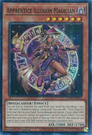 Apprentice Illusion Magician (RA04-EN023) - Quarter Century Stampede 1st Edition - Premium Yugioh Single from Konami - Just $0.25! Shop now at Game Crave Tournament Store