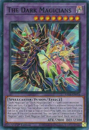 The Dark Magicians (RA04-EN054) - Quarter Century Stampede 1st Edition - Premium Yugioh Single from Konami - Just $0.25! Shop now at Game Crave Tournament Store