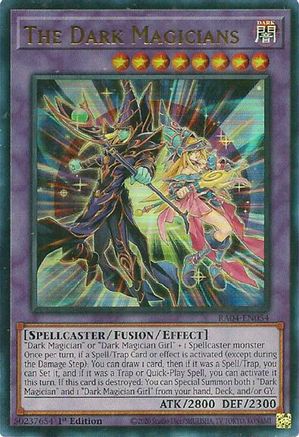 The Dark Magicians (UR) (RA04-EN054) - Quarter Century Stampede 1st Edition - Premium Yugioh Single from Konami - Just $0.25! Shop now at Game Crave Tournament Store