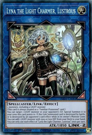 Lyna the Light Charmer, Lustrous (PCR) (RA04-EN081) - Quarter Century Stampede 1st Edition - Premium Yugioh Single from Konami - Just $0.38! Shop now at Game Crave Tournament Store