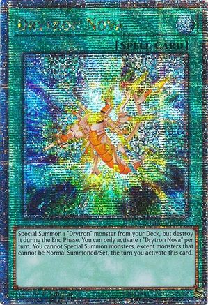 Drytron Nova (Quarter Century Secret Rare) (RA04-EN097) - Quarter Century Stampede 1st Edition