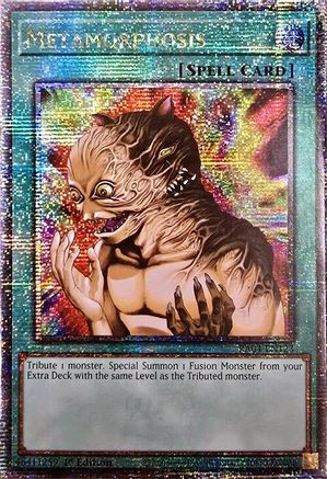 Metamorphosis (Quarter Century Secret Rare) (RA04-EN123) - Quarter Century Stampede 1st Edition - Premium Yugioh Single from Konami - Just $23.21! Shop now at Game Crave Tournament Store