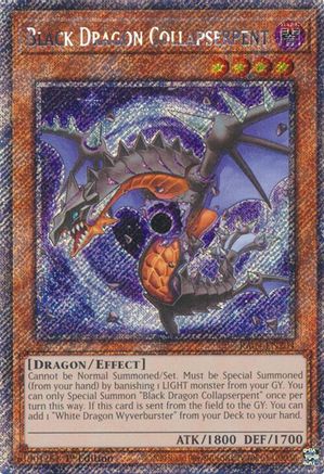 Black Dragon Collapserpent (Platinum Secret Rare) (RA04-EN204) - Quarter Century Stampede 1st Edition - Premium Yugioh Single from Konami - Just $0.56! Shop now at Game Crave Tournament Store