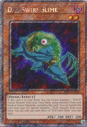 D/D Swirl Slime (Platinum Secret Rare) (RA04-EN258) - Quarter Century Stampede 1st Edition - Premium Yugioh Single from Konami - Just $0.32! Shop now at Game Crave Tournament Store