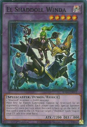 El Shaddoll Winda (RA04-EN052) - Quarter Century Stampede 1st Edition - Premium Yugioh Single from Konami - Just $0! Shop now at Game Crave Tournament Store