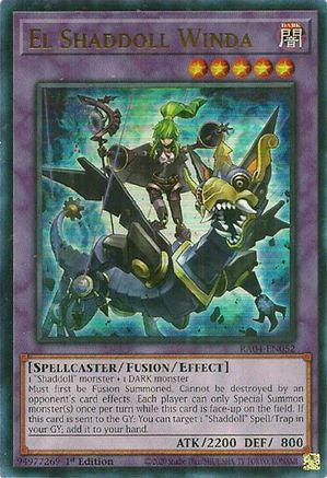 El Shaddoll Winda (UR) (RA04-EN052) - Quarter Century Stampede 1st Edition - Premium Yugioh Single from Konami - Just $0.25! Shop now at Game Crave Tournament Store