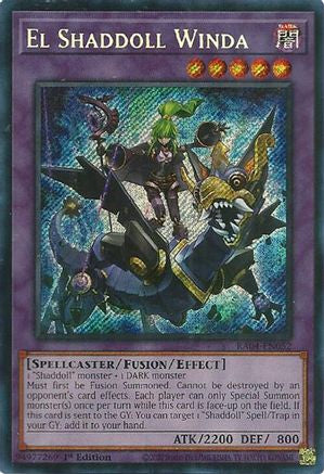 El Shaddoll Winda (Secret Rare) (RA04-EN052) - Quarter Century Stampede - Premium Yugioh Single from Konami - Just $0! Shop now at Game Crave Tournament Store