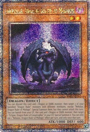 Nebulus, Dragon Ruler of Mishaps (Quarter Century Secret Rare) (ALIN-EN019) - Alliance Insight 1st Edition - Premium Yugioh Single from Konami - Just $12.72! Shop now at Game Crave Tournament Store