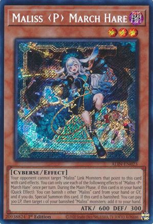 Maliss P March Hare (ALIN-EN023) - Alliance Insight 1st Edition - Premium Yugioh Single from Konami - Just $17.55! Shop now at Game Crave Tournament Store