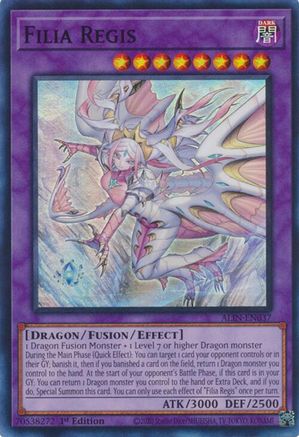 Filia Regis (ALIN-EN037) - Alliance Insight 1st Edition - Premium Yugioh Single from Konami - Just $0.25! Shop now at Game Crave Tournament Store
