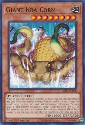 Giant Kra-Corn (ALIN-EN098) - Alliance Insight 1st Edition - Premium Yugioh Single from Konami - Just $0.25! Shop now at Game Crave Tournament Store