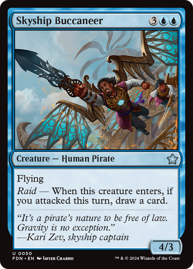 Game Crave Tournament Store - Skyship Buccaneer (FDN-050)