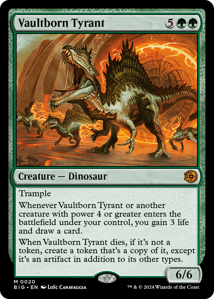 Vaultborn Tyrant (BIG-020) - The Big Score - Premium MTG Single from Wizards of the Coast - Just $19.98! Shop now at Game Crave Tournament Store